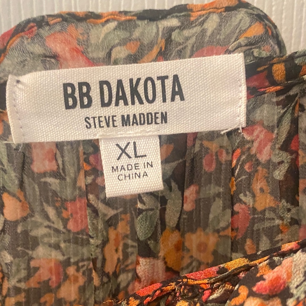 BB Dakota Multicolor Floral Maxi Dress - Picture 2 of 2